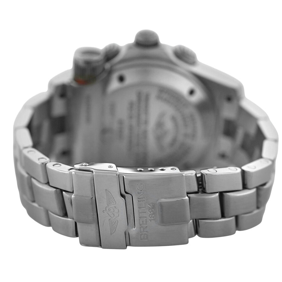 Pre-owned Breitling Emergency B73321 Chronograph Quartz Chronometer Black Dial Men's Watch B73321 - 5
