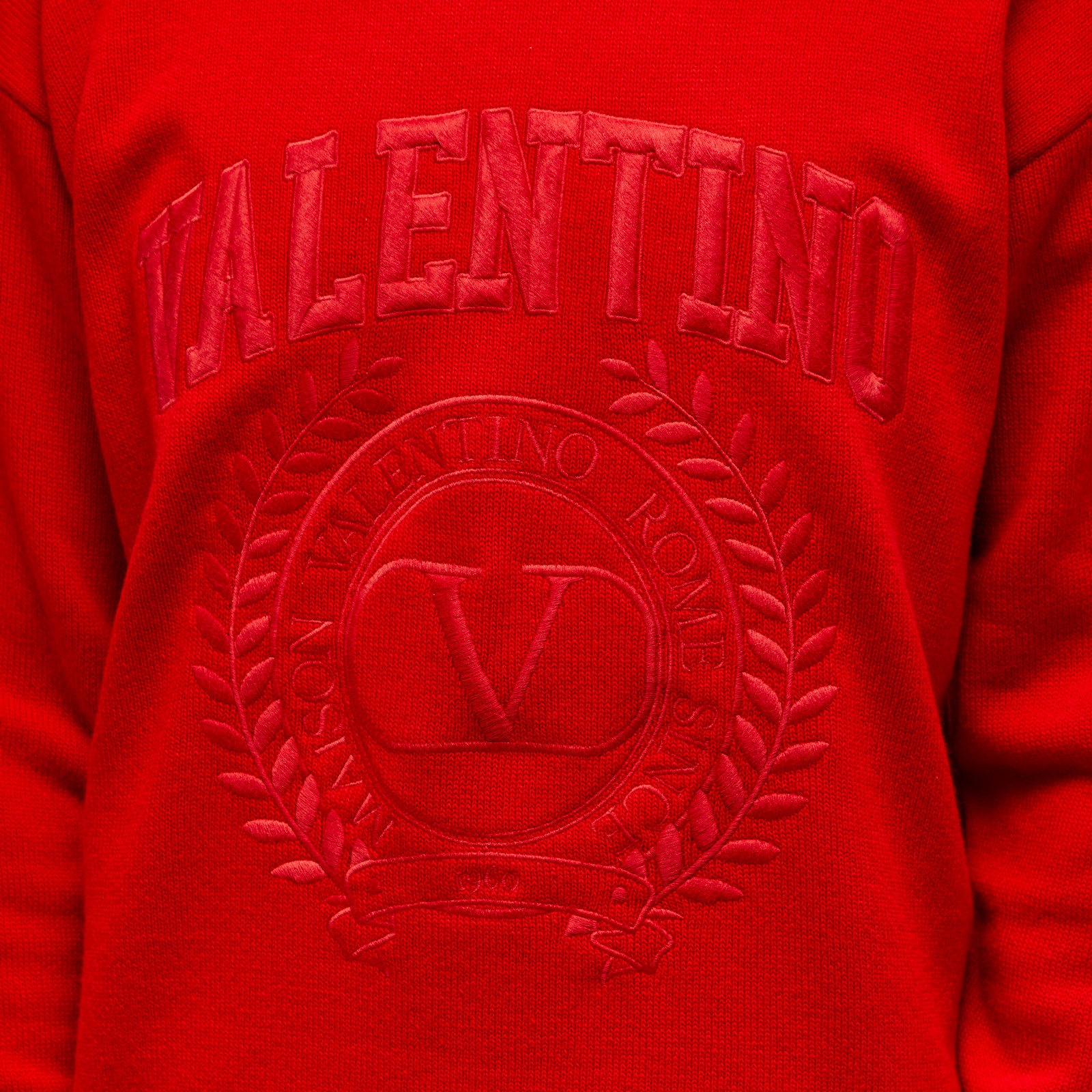 Valentino Crest Crew Sweater - 5