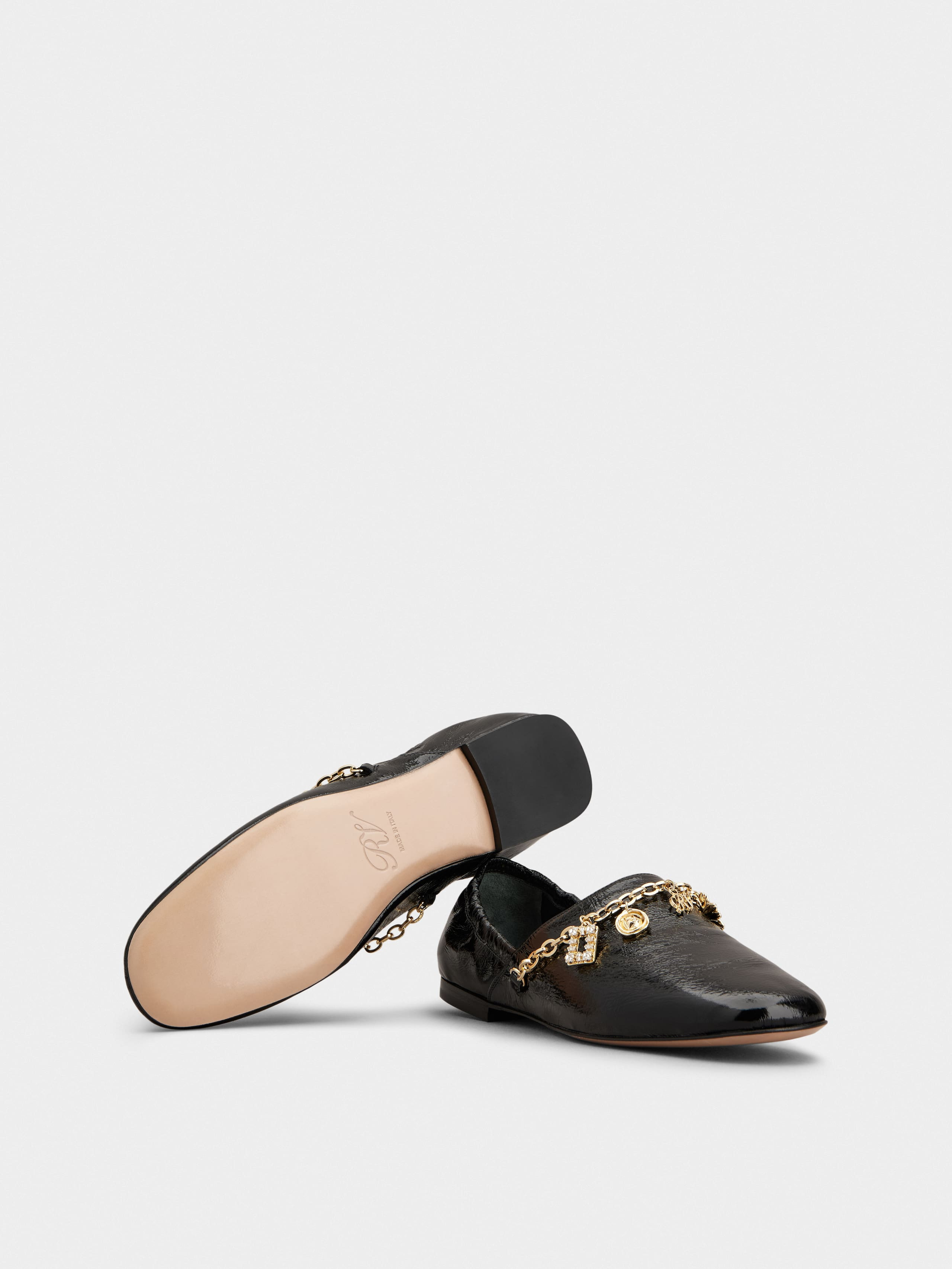 Slippers in patent leather - 6
