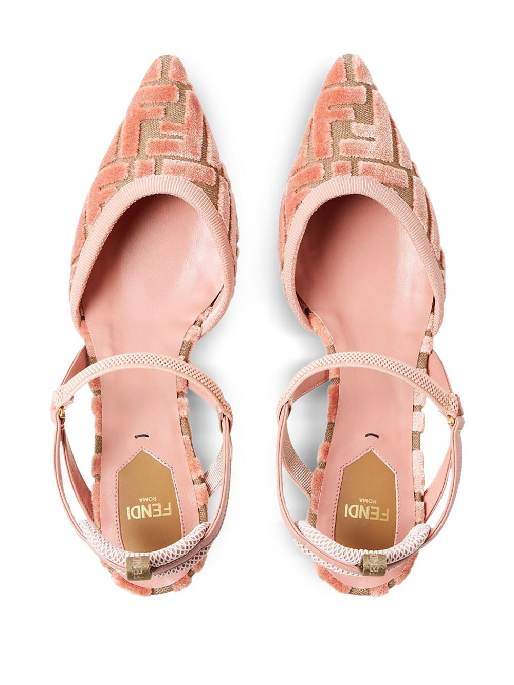 Fendi Women Colibrì Lite Slingback Pumps - 3