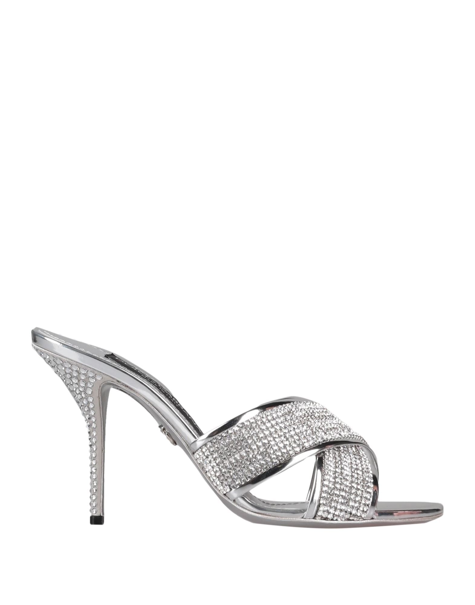 Silver Women's Sandals - 1