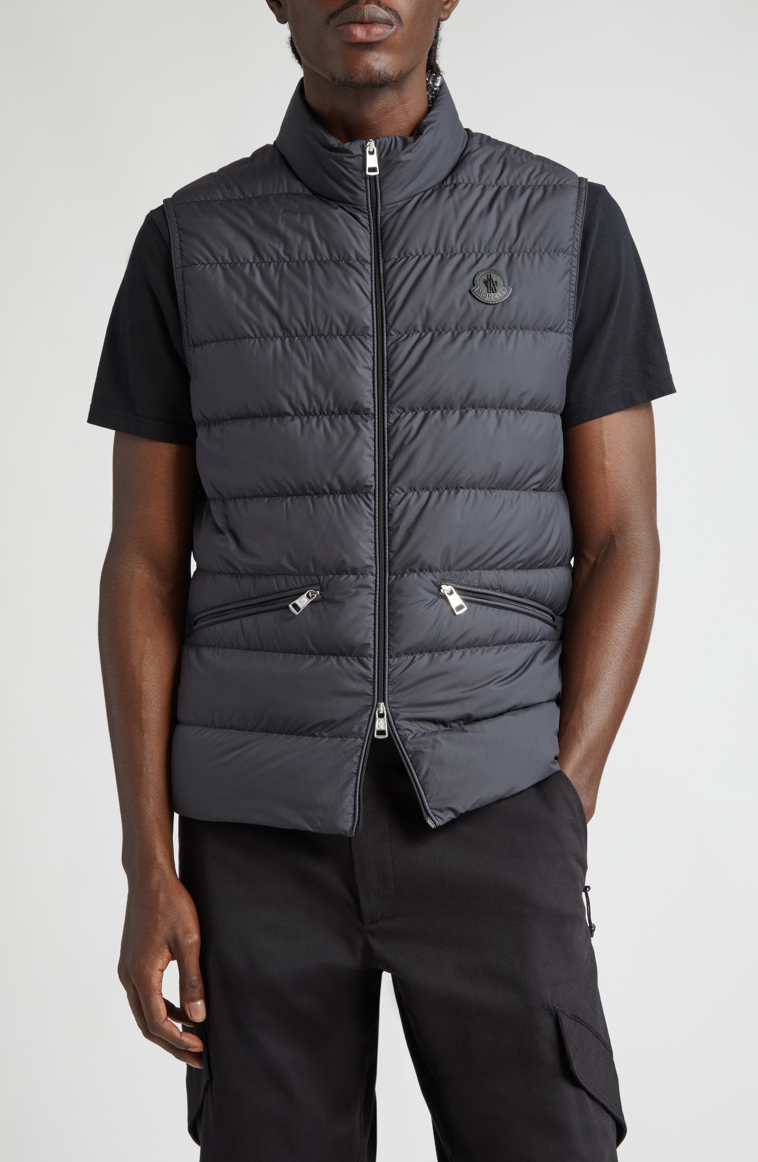 Treompan Quilted Down Puffer Vest - 1