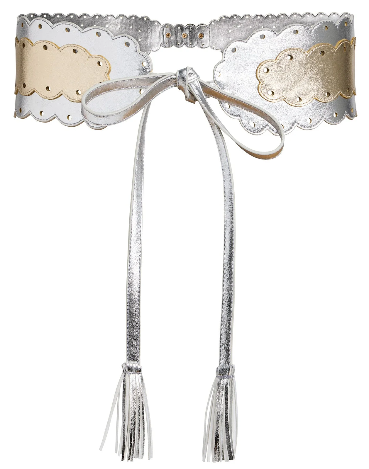 Metallic Scallop Belt - 1