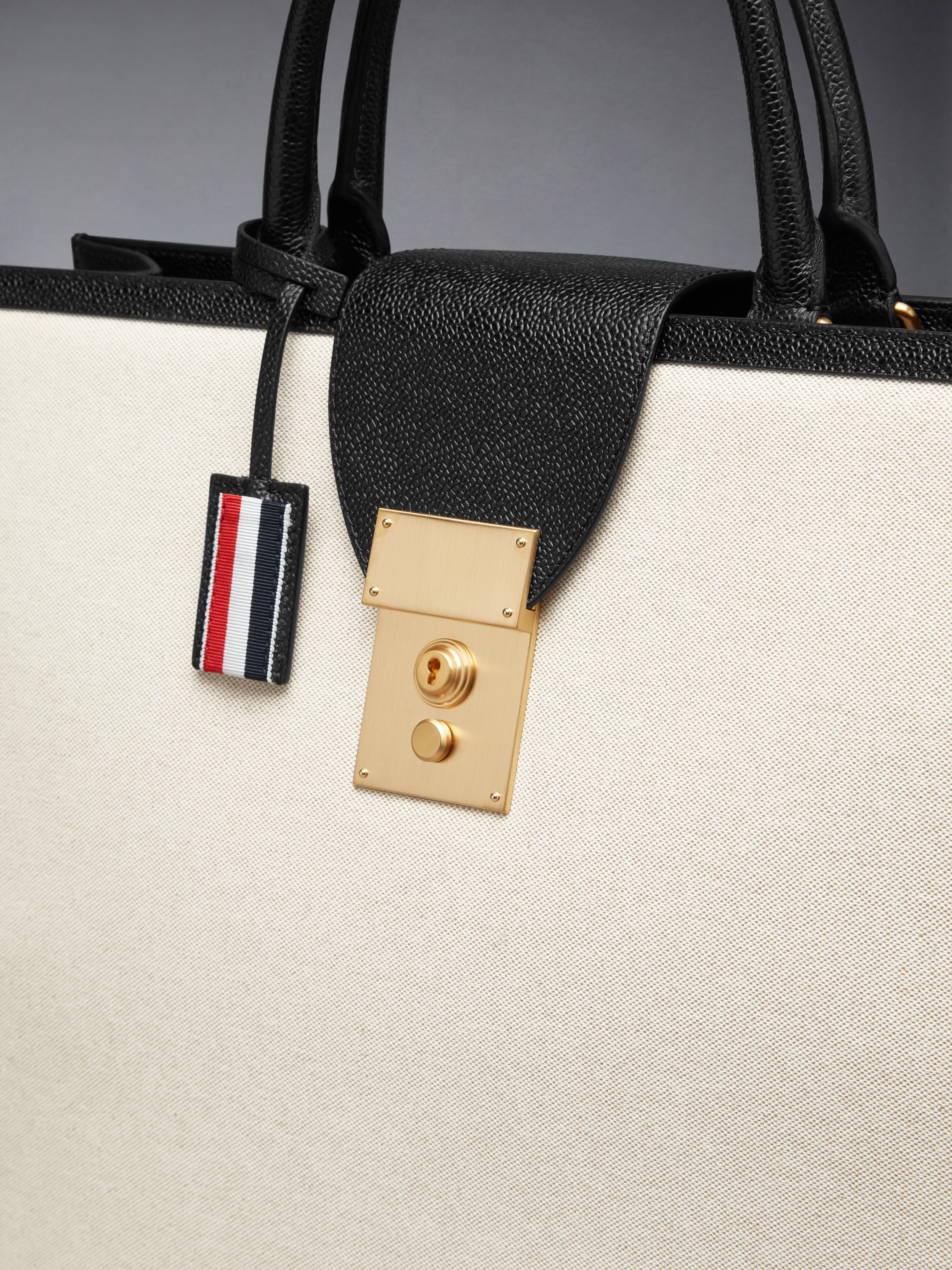 Cotton Canvas Mr. Thom Tote - 5