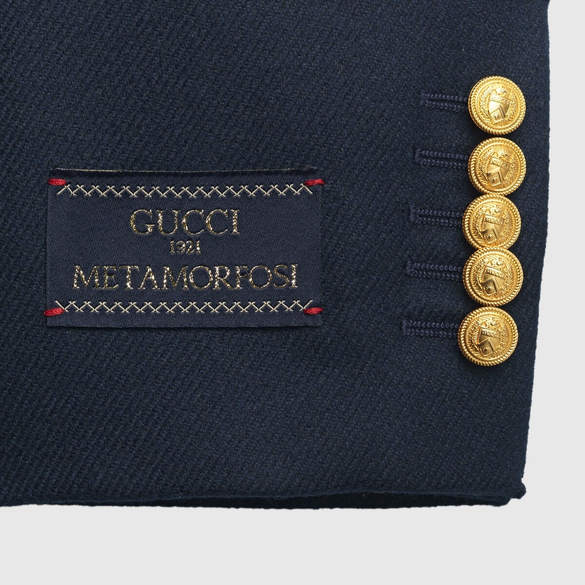 Cashmere jacket with label detail - 6