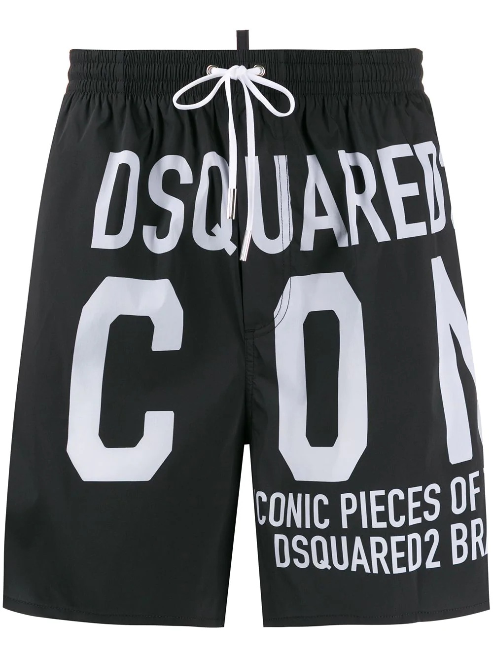 Icon print swim shorts - 1