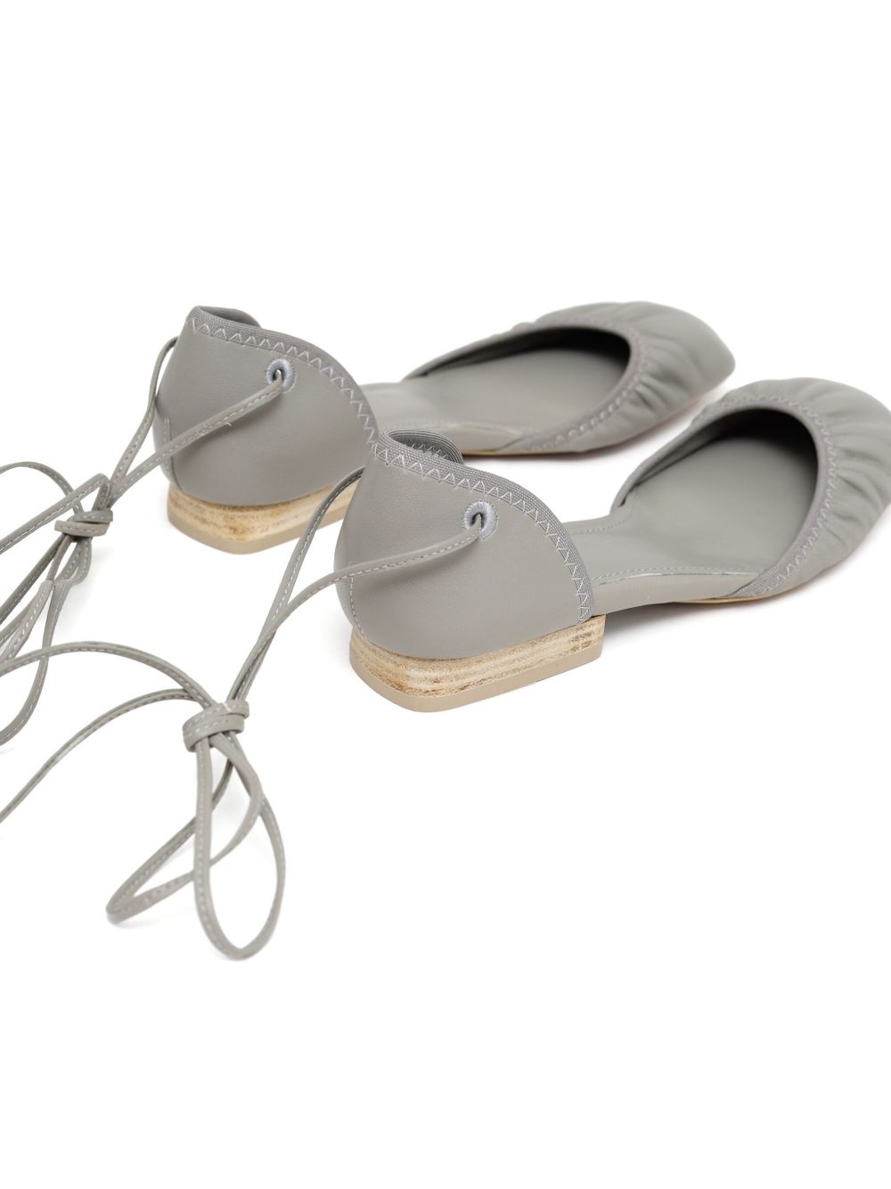leather ballet flats - 3