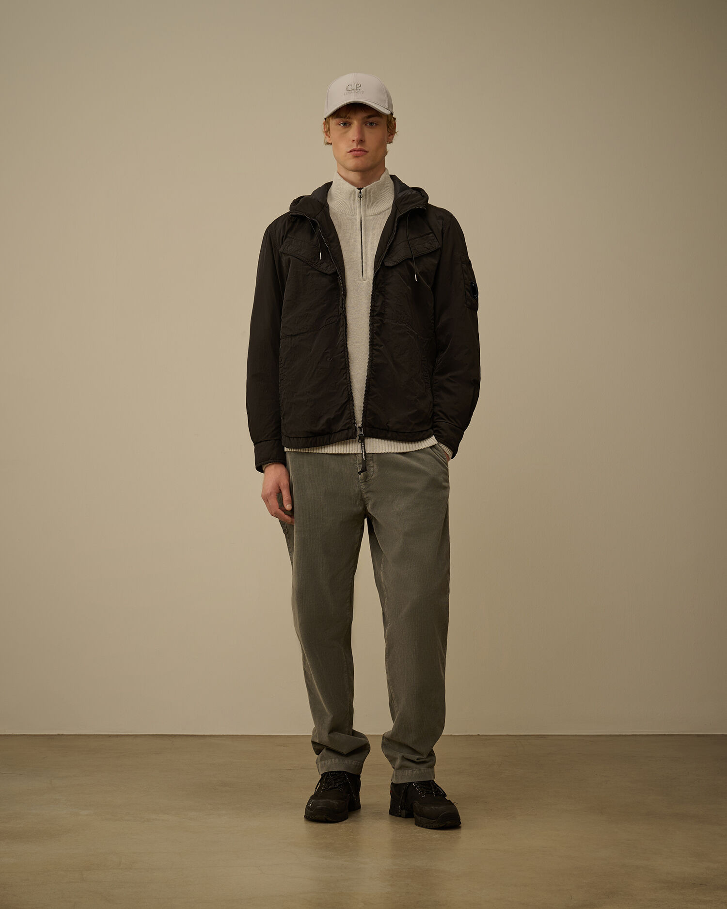 Chrome-R Hooded Zipped Overshirt - 2
