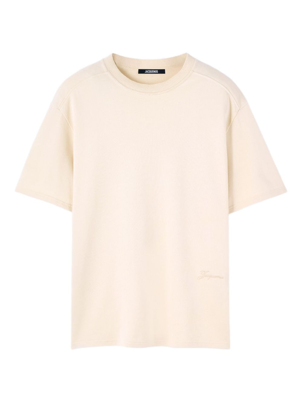 EMBROIDERED SHORT-SLEEVE T-SHIRT - 1