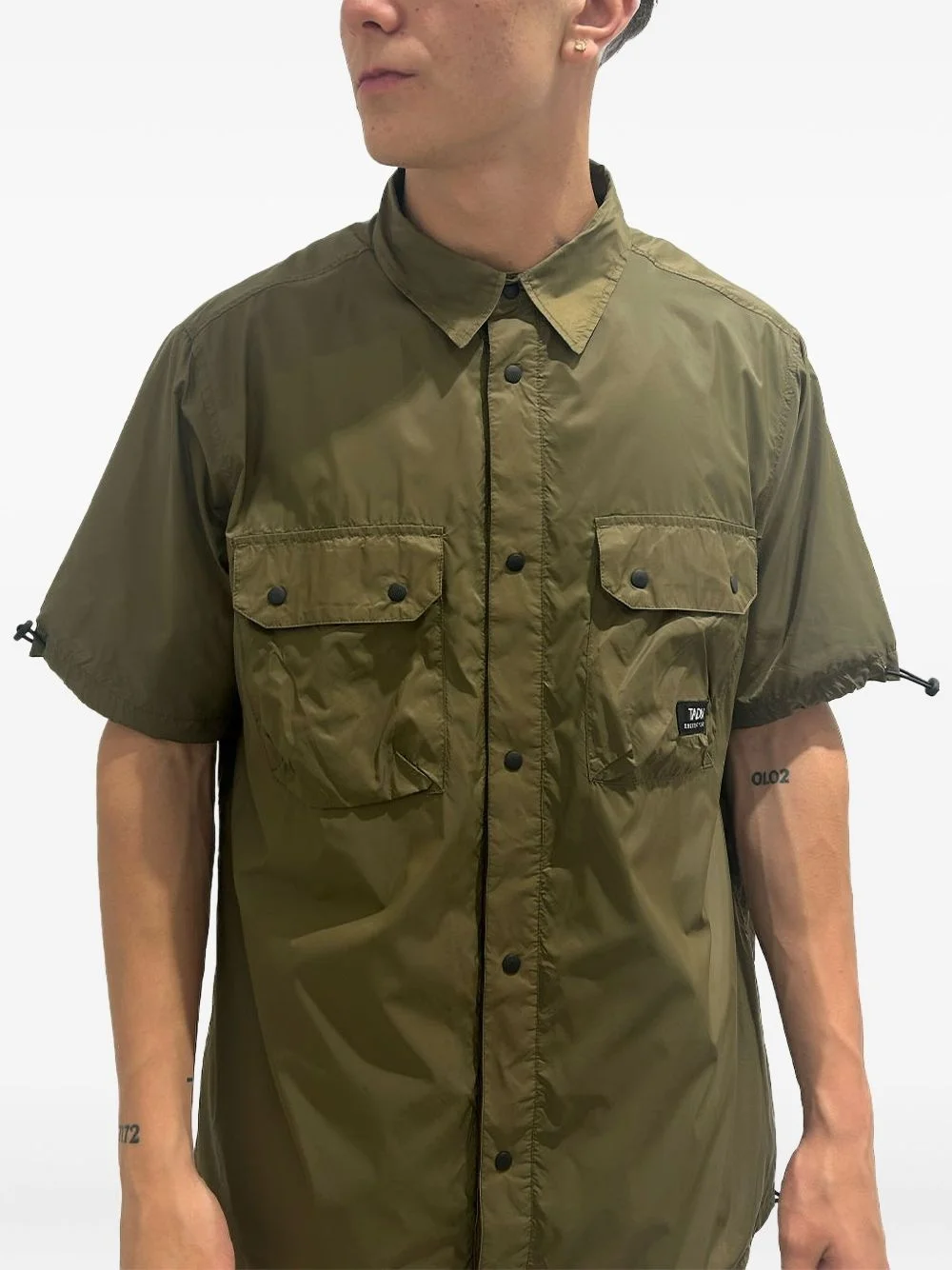 flap-pocket shirt - 1