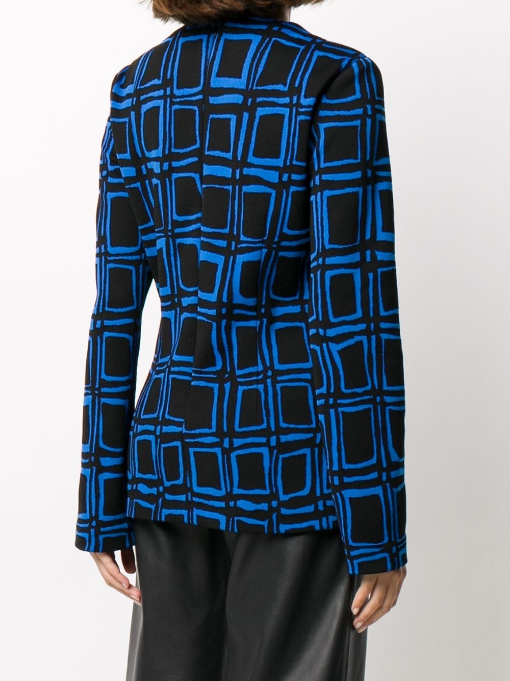 square pattern jumper - 4