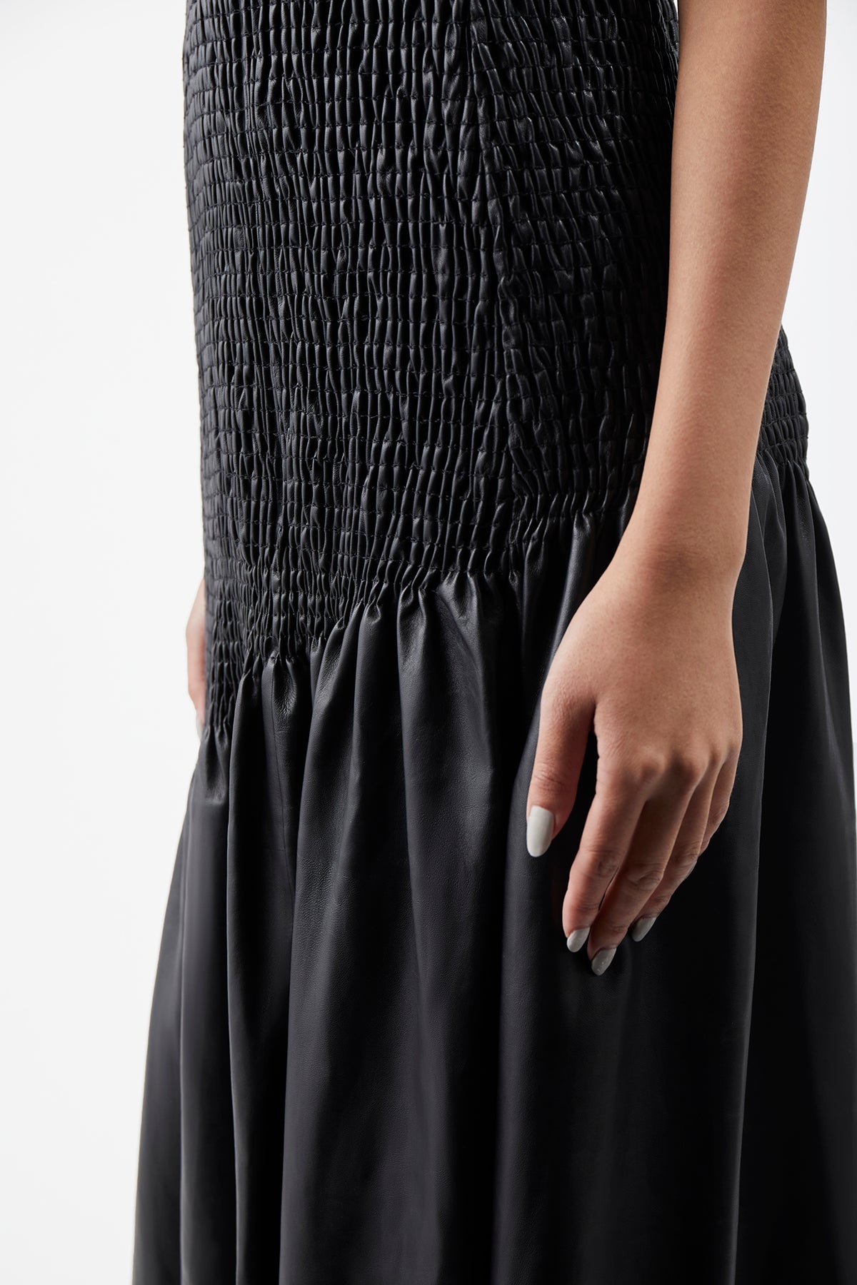 Veloso Dress in Leather - 6