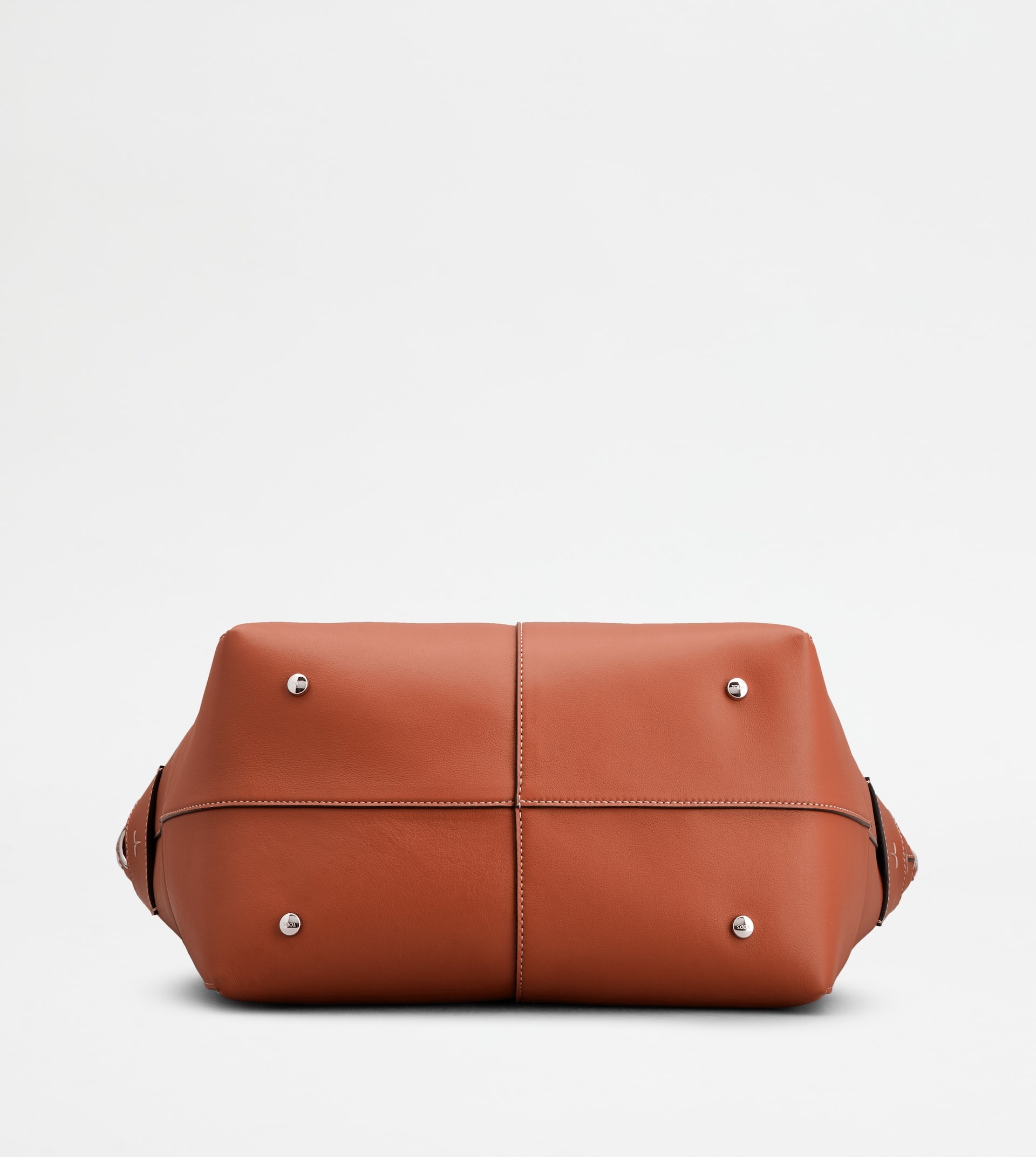 TOD'S DI BAG SWING IN LEATHER MEDIUM - ORANGE - 3