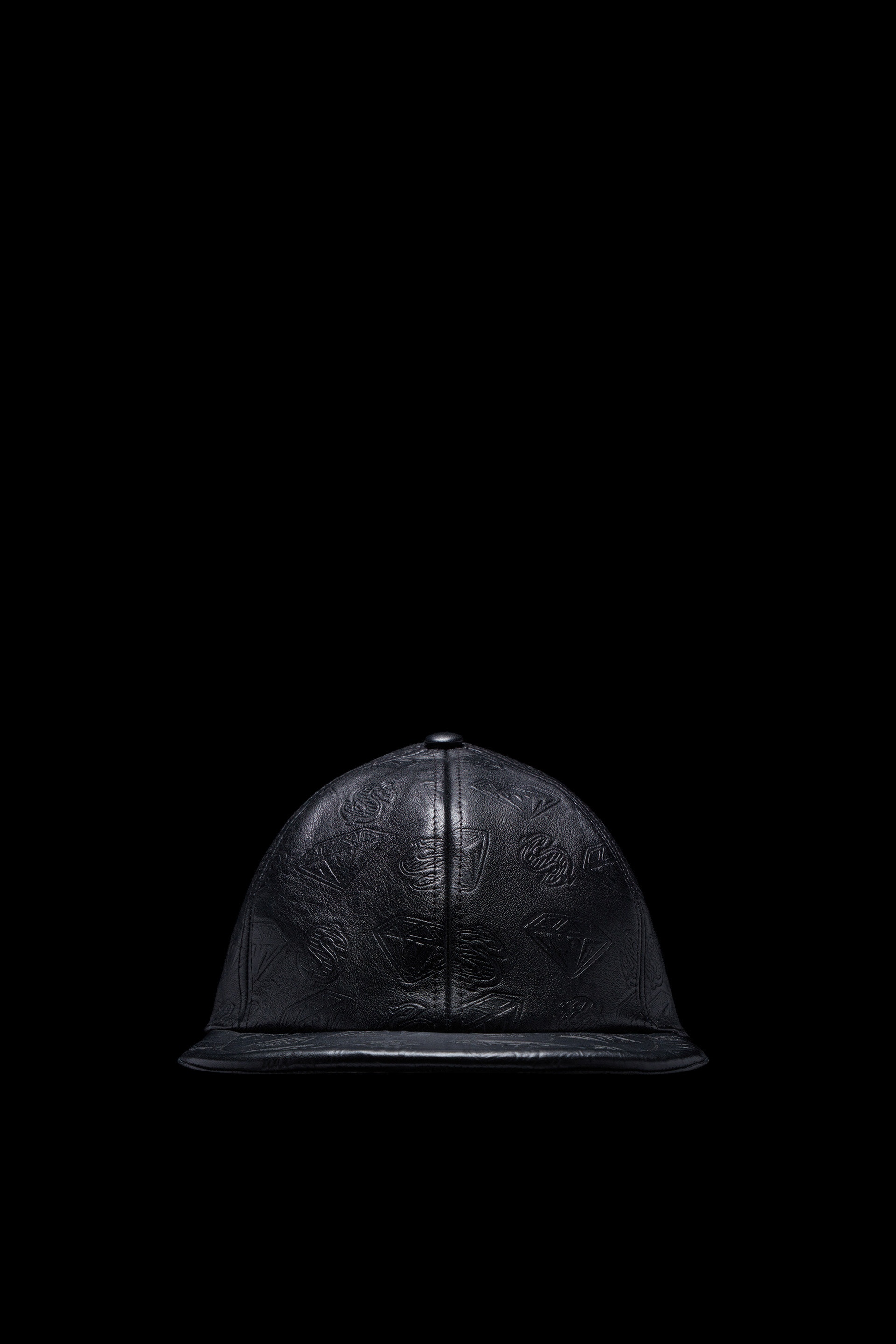 Leather Baseball Cap - 1
