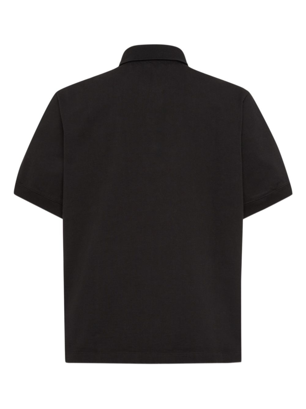 embroidered-logo polo shirt - 2