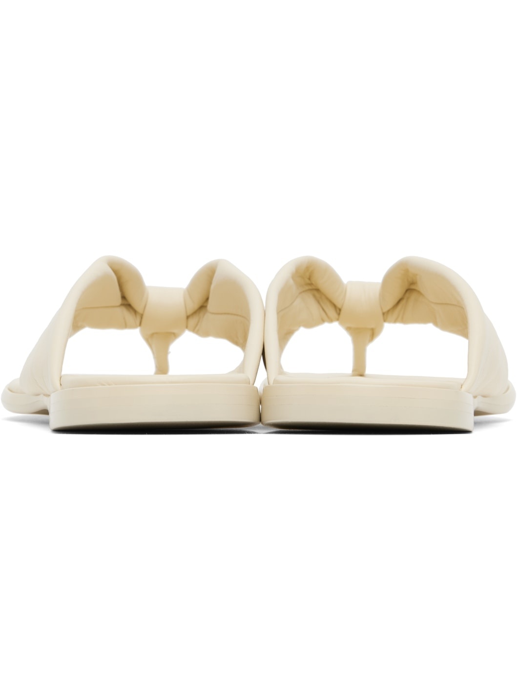 SSENSE Exclusive Bridal Capsule Three-Fold Sandals - 2