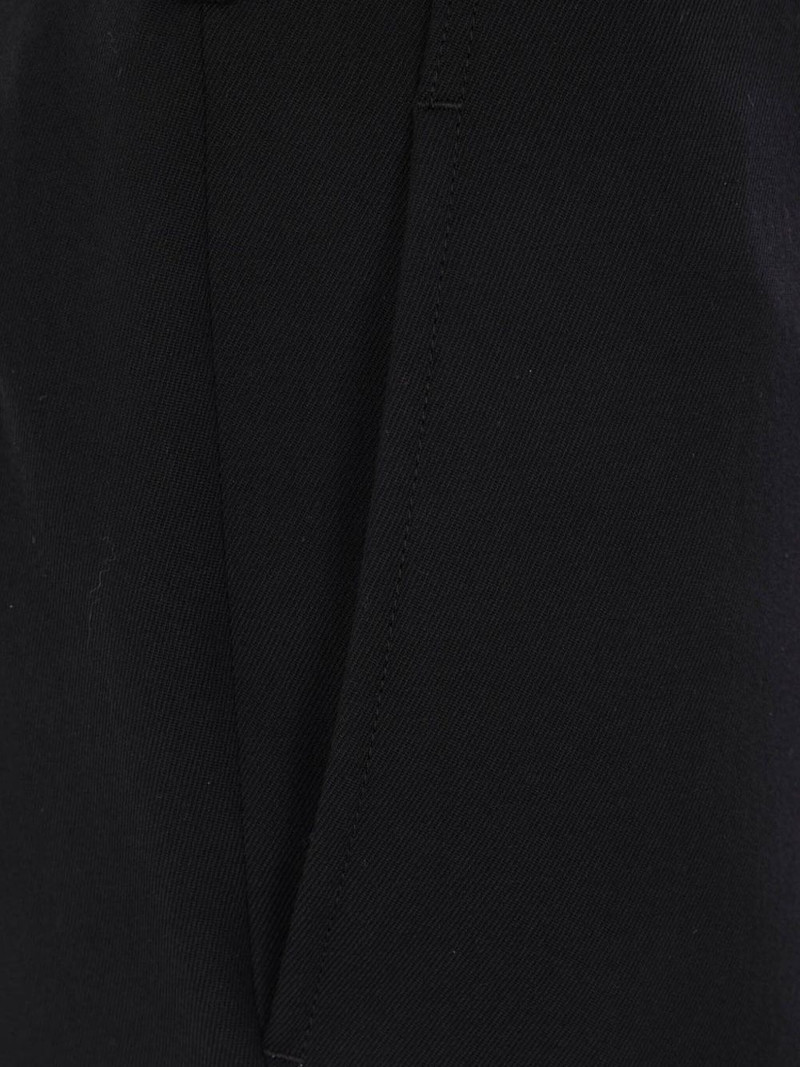 wool zip-detail trousers 5