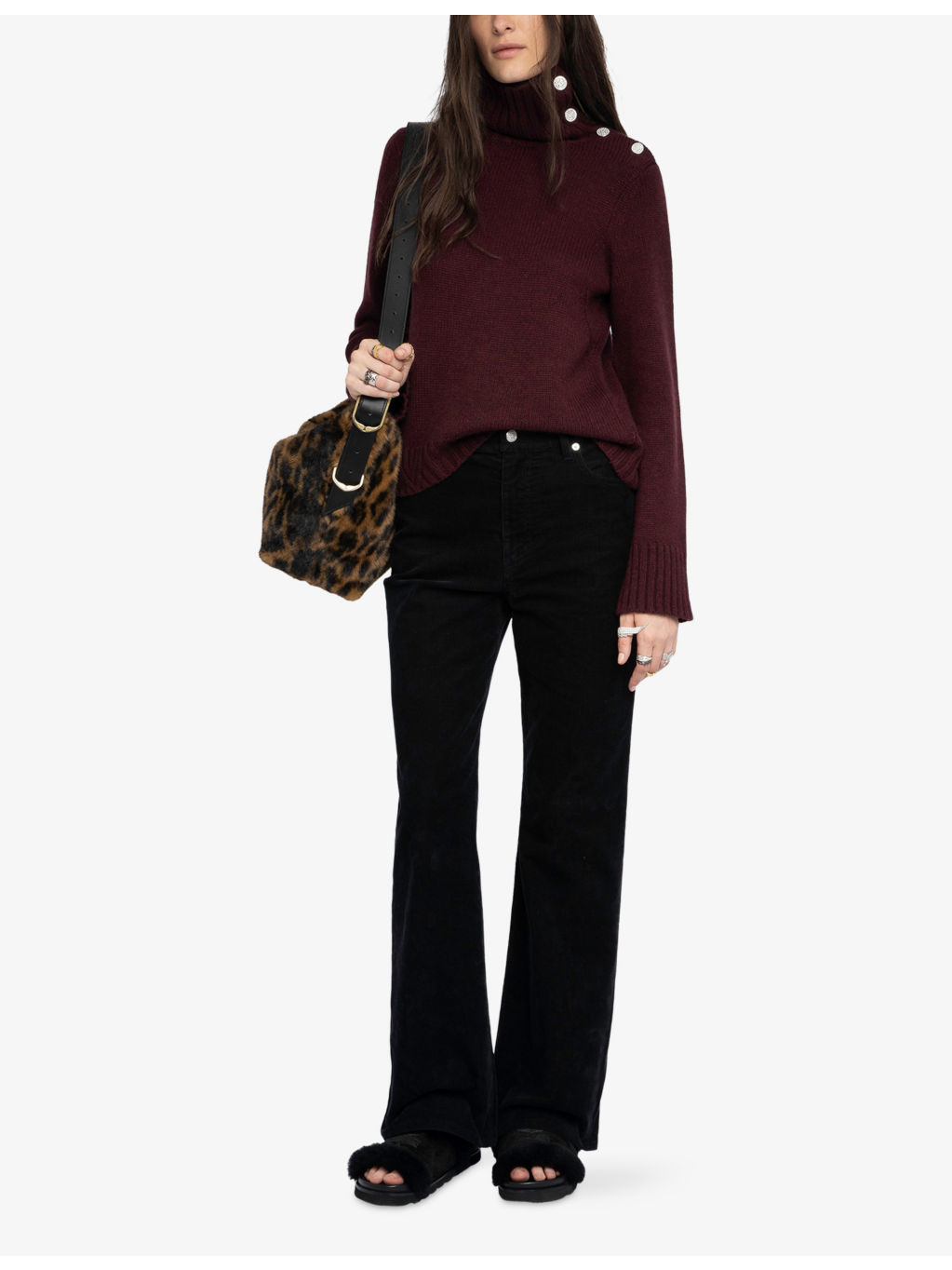 Nalma High-Neck Cashmere Jumper - 2