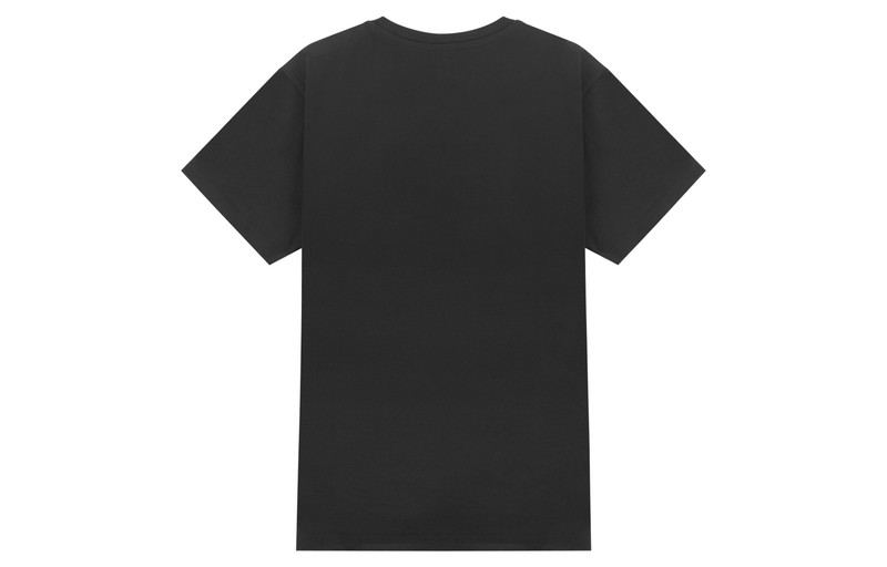 New Balance New Balance Logo Embroidered Knit Sports Round Neck Short Sleeve Couple Style Black AMT21548-BK outlook