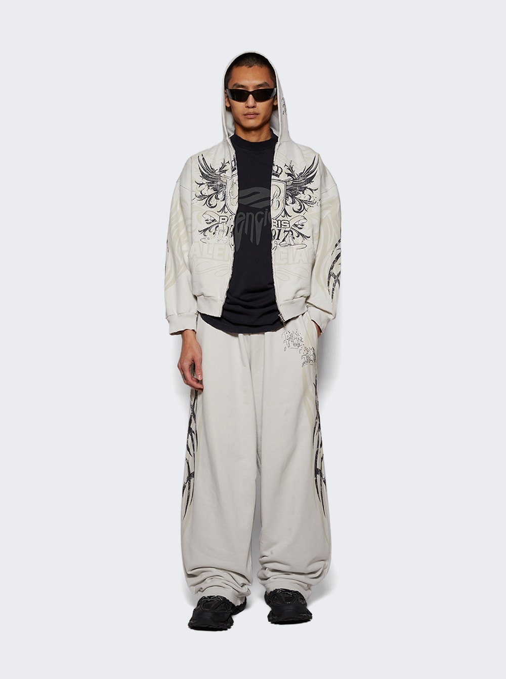 Baggy Sweatpants Dirty White - 5