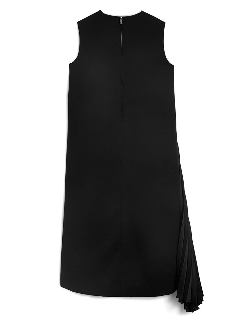draped-detail 미디 드레스 5