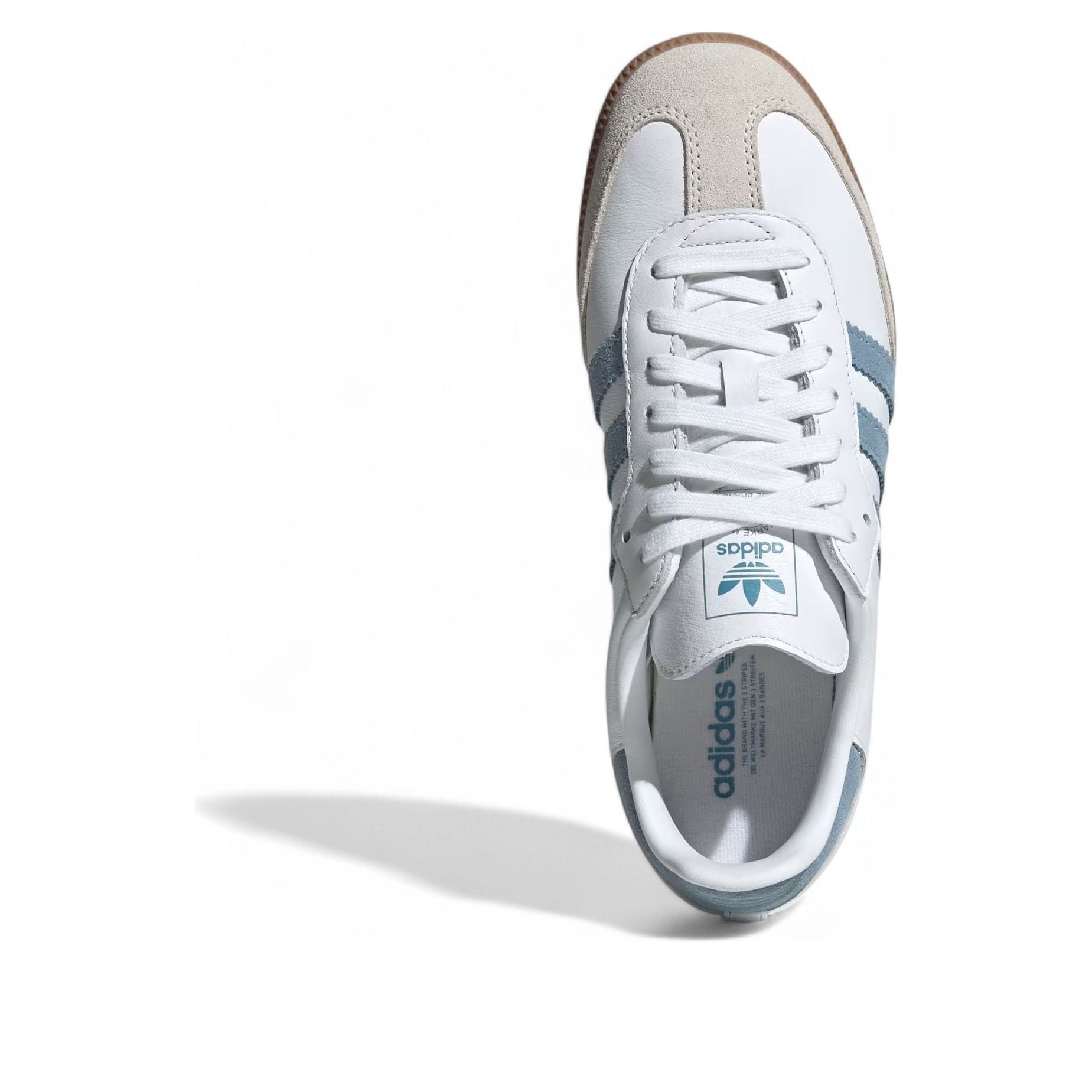 (WMNS) adidas Samba OG 'Cloud White Ash Blue' JS1391 - 5