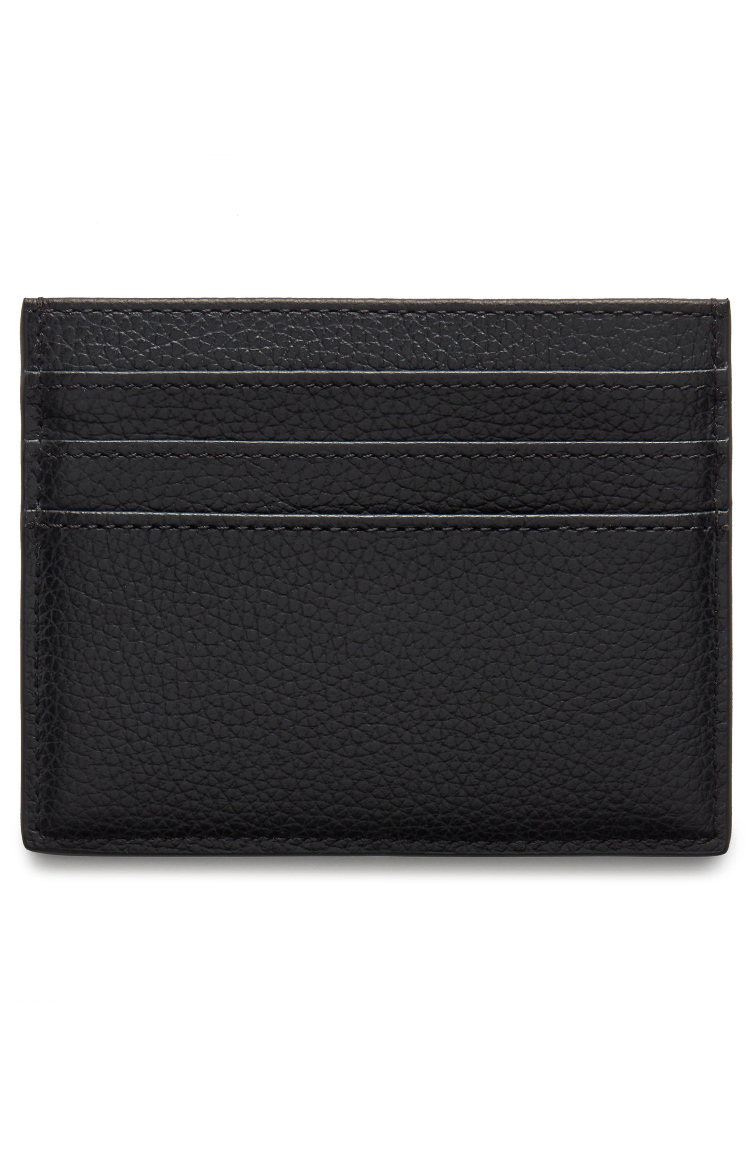 Zipped Leather Card Case - 2