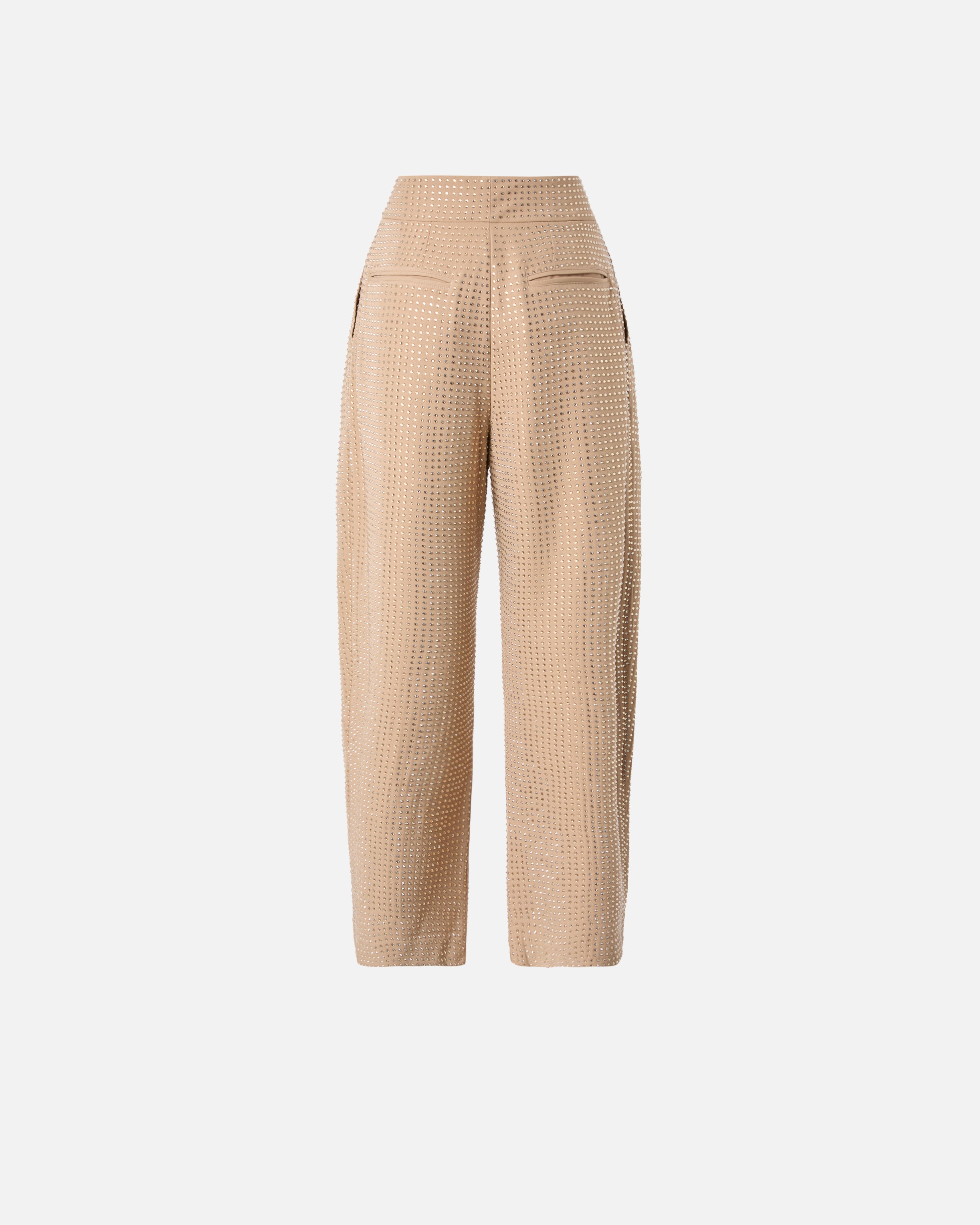 WIDE FULL RHINESTONE TROUSERS - 6