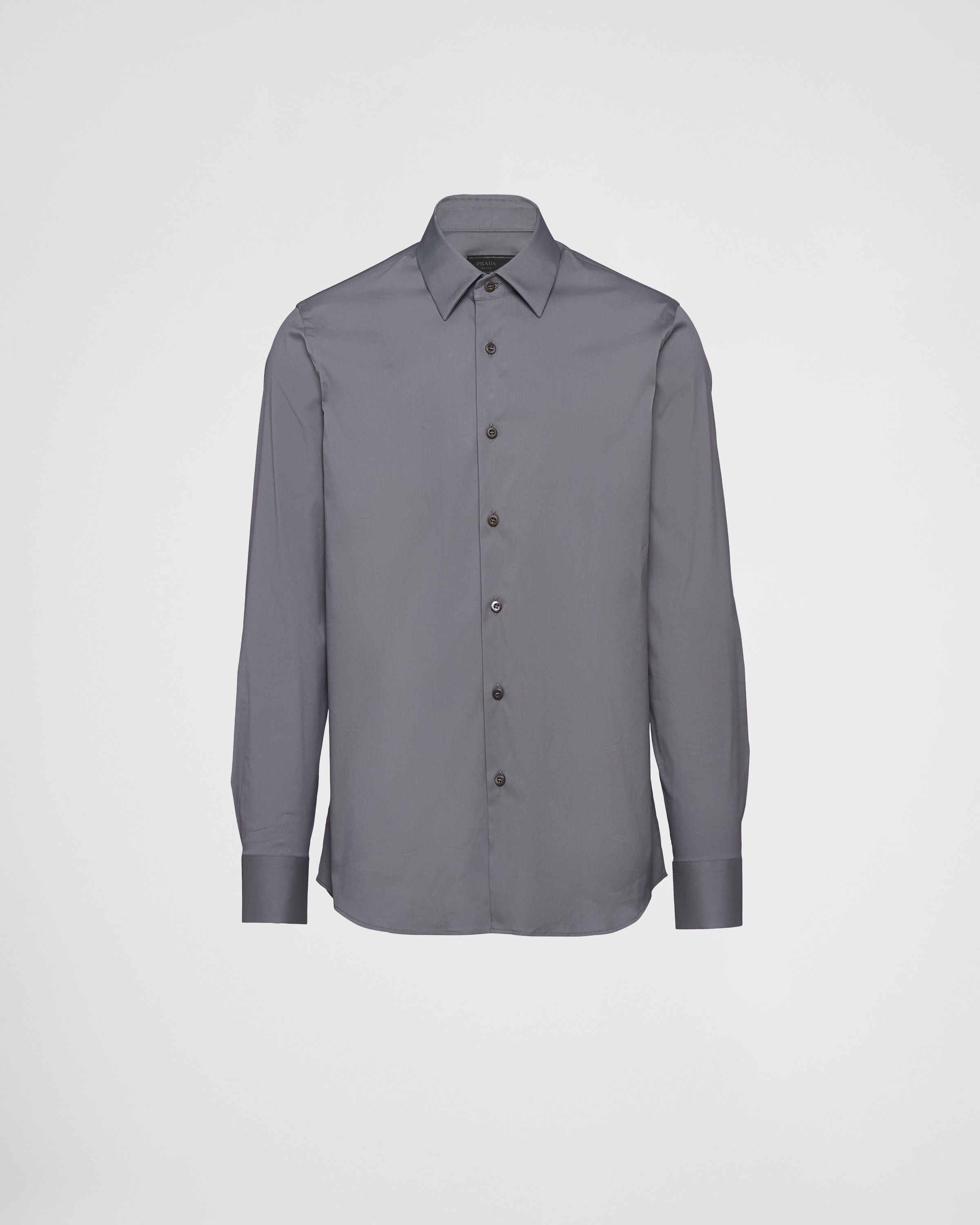 Stretch Poplin Shirt - 1