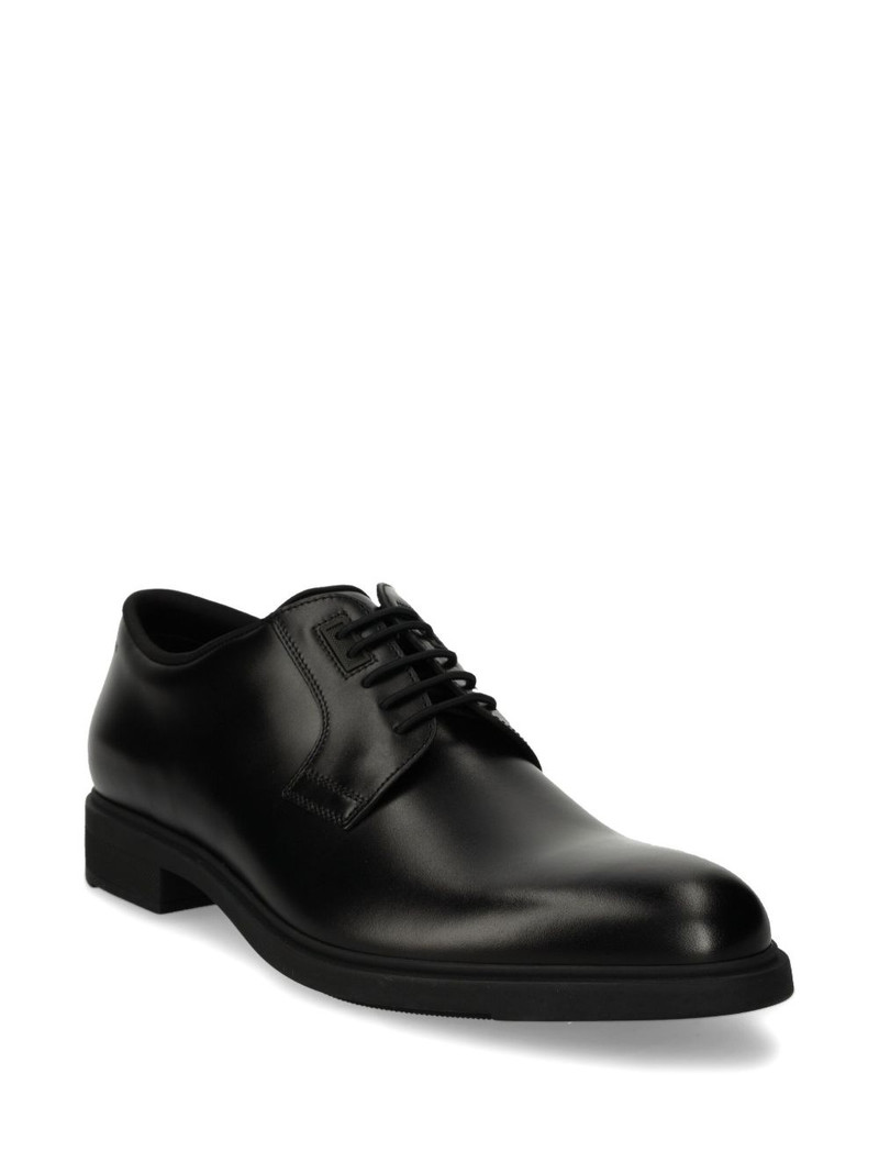 BOSS leather derby shoes outlook