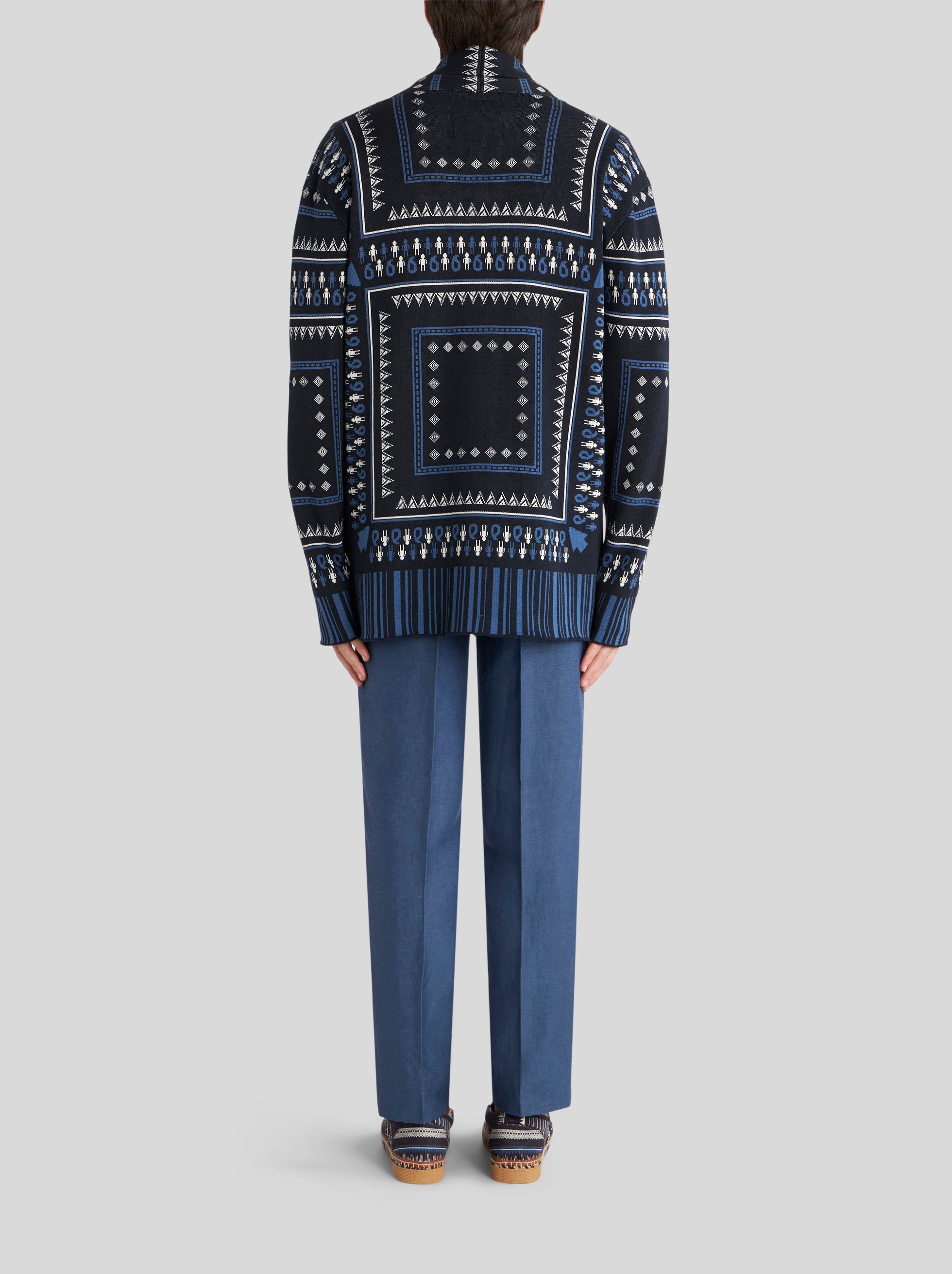 KNITTED KIMONO CARDIGAN - 4