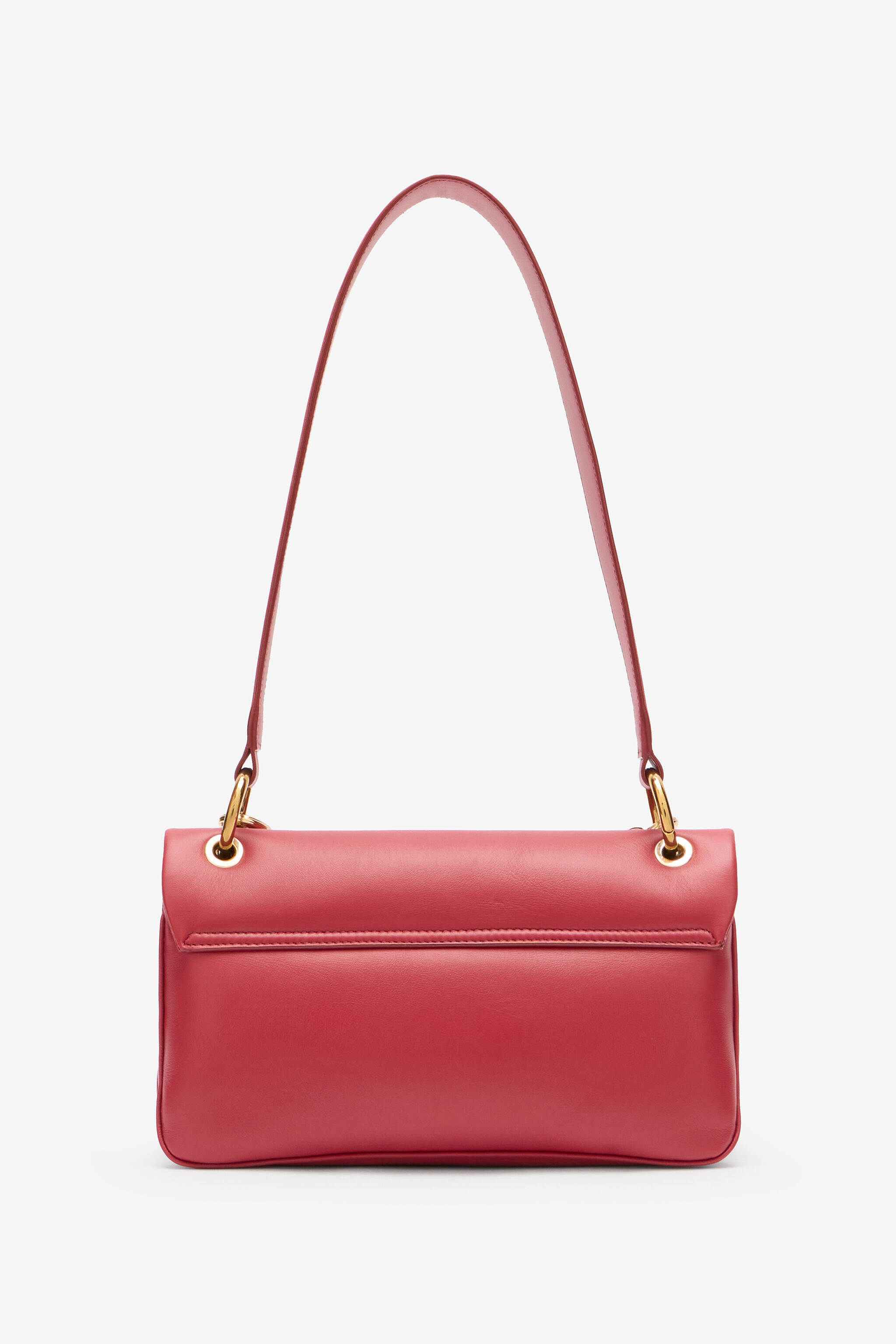 Shoulder Bag With Chain And Charm - 3