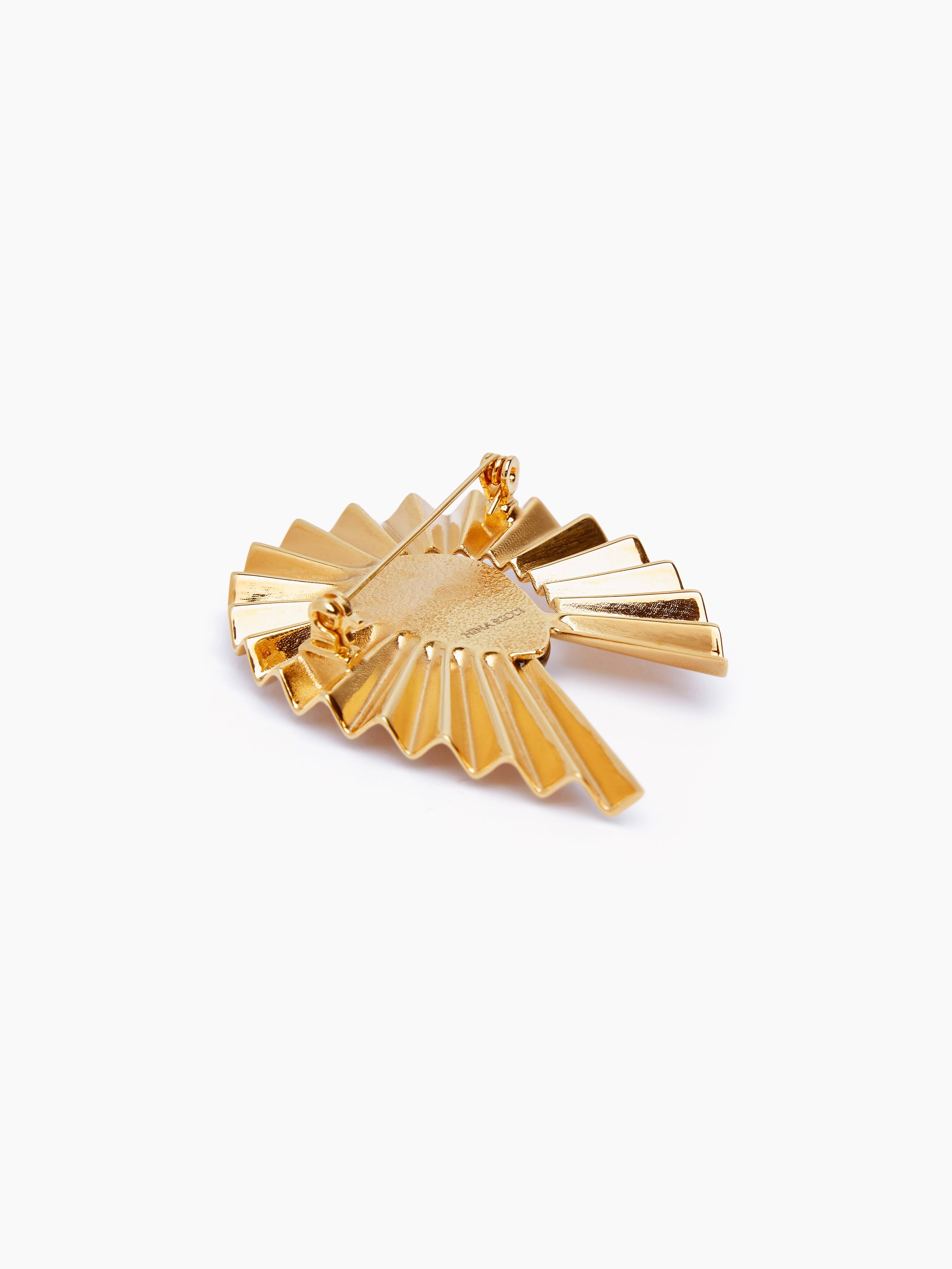Fluid Wing Brooch - Heart of Vénus - 4