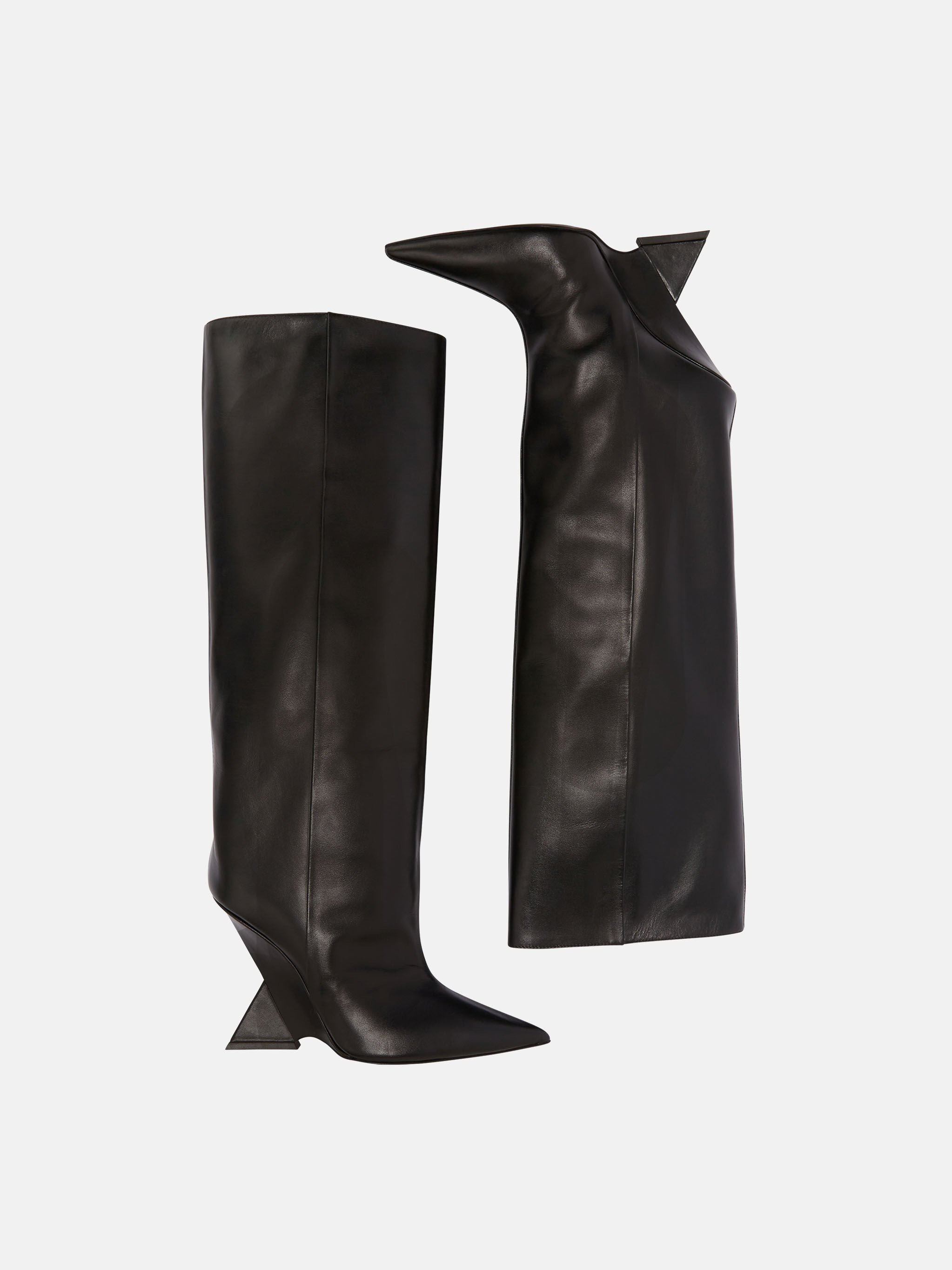 ''CHEOPE'' BLACK TUBE BOOT - 4