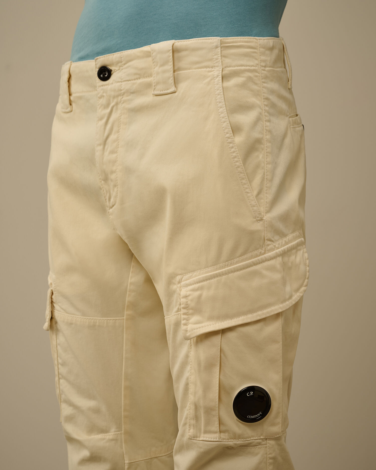 Stretch Sateen Ergonomic Lens Cargo Pants - 5