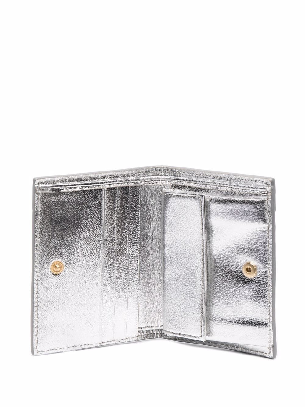 metallic bi-fold wallet - 3