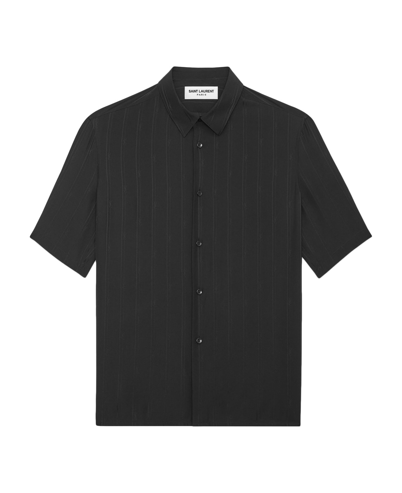 Cassandre Striped Silk Shirt - 1