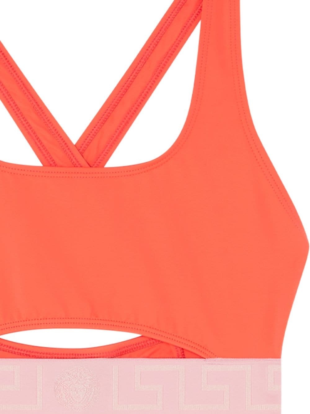 Greca Border bikini top - 2