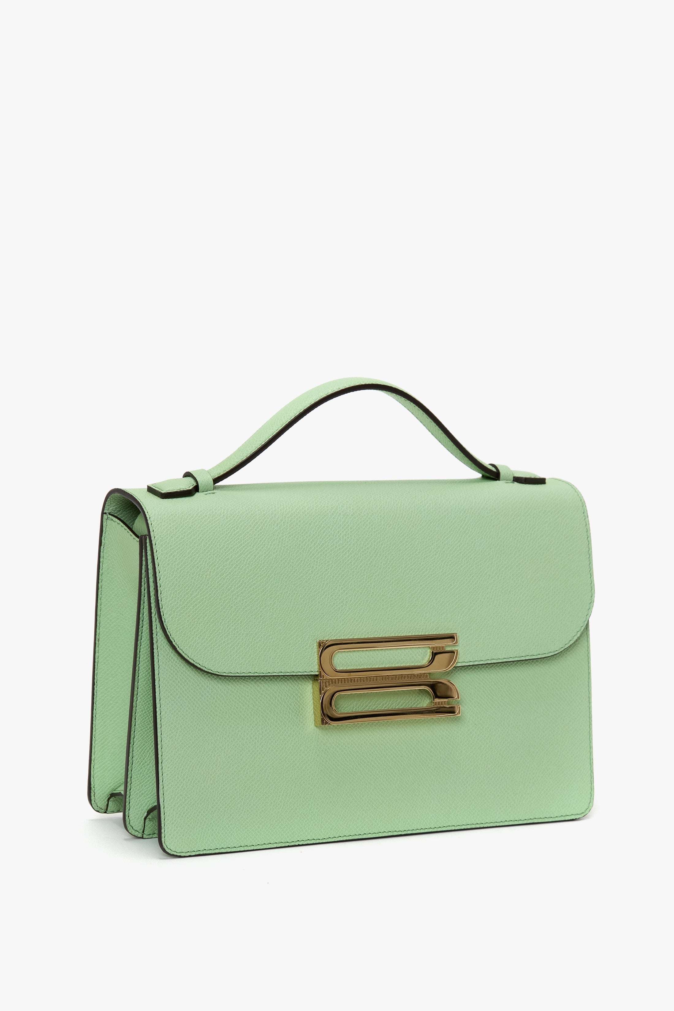 Dorian Bag In Jade Grained Leather - 3