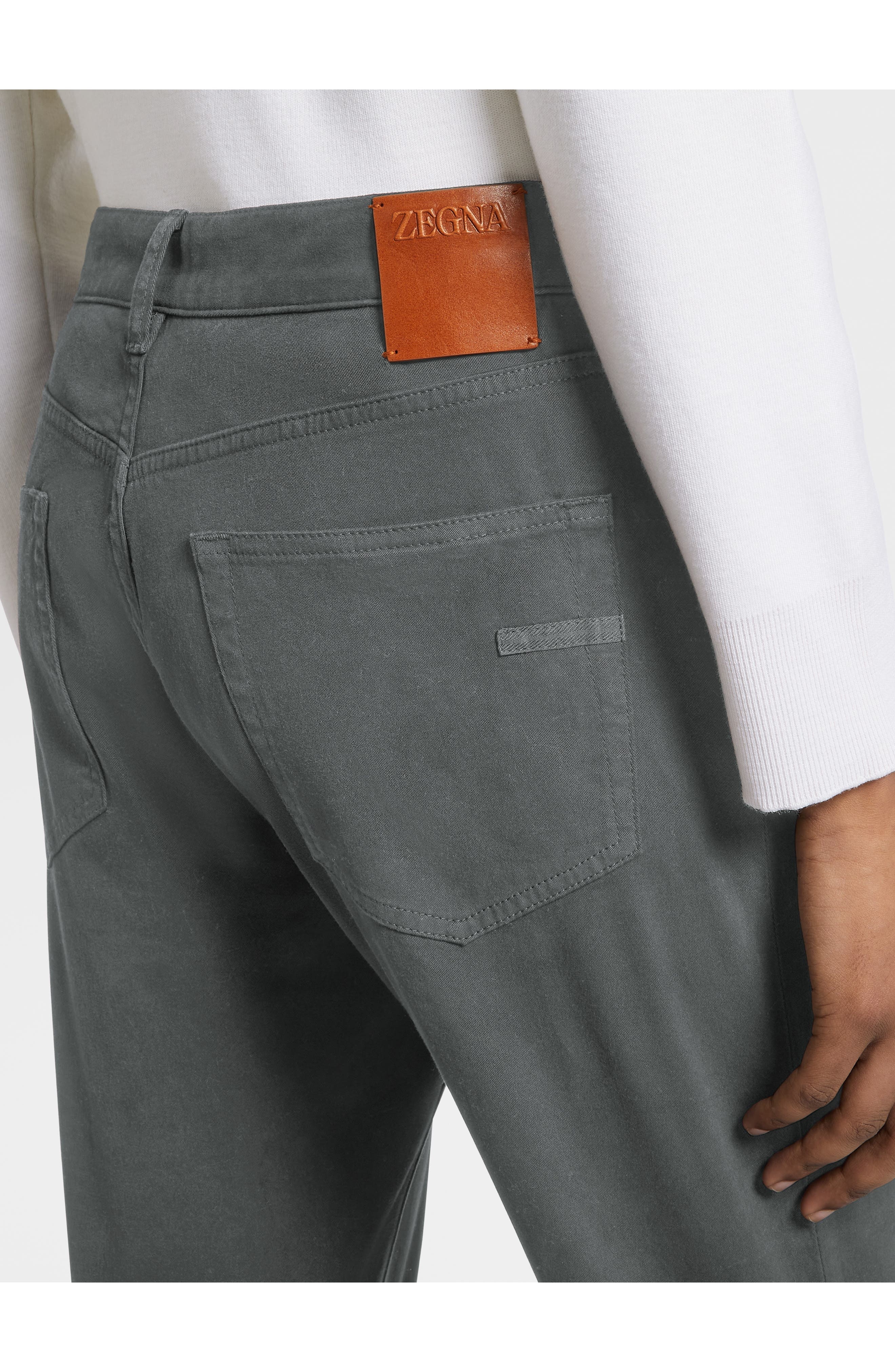 City Fit Stretch Cotton Pants - 3