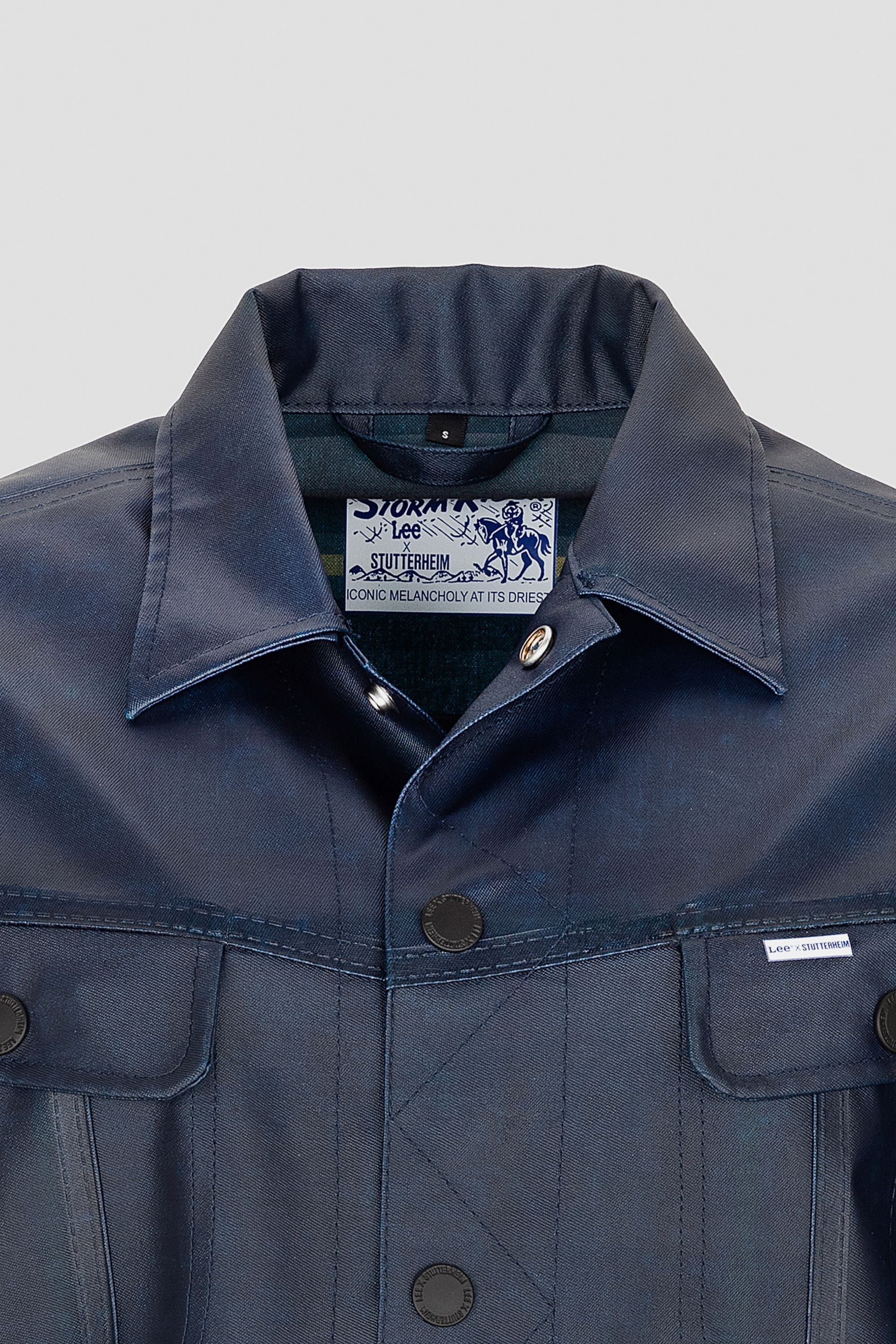 Women’s Lee® x STUTTERHEIM Storm Rider™ Jacket Aviator Navy - 4