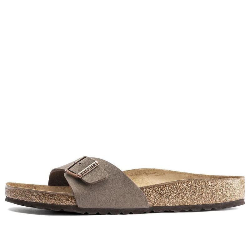 Birkenstock Madrid Birko-Flor Birkibuc Narrow Fit 'Mocca' 0040093 1