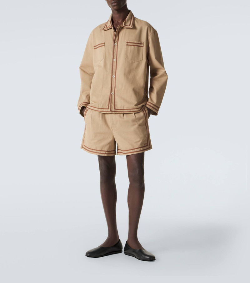 BODE Cotton twill overshirt outlook