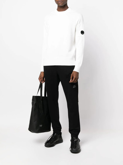 C.P. Company cotton crew-neck jumper outlook