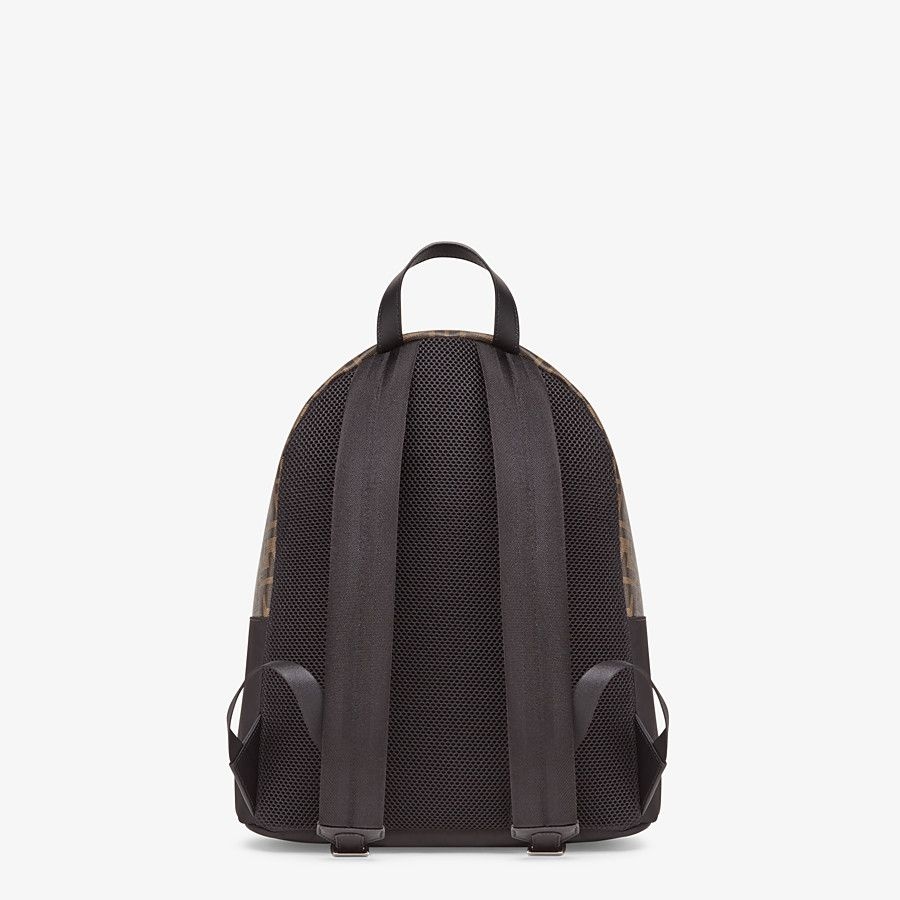 Black nylon backpack - 3