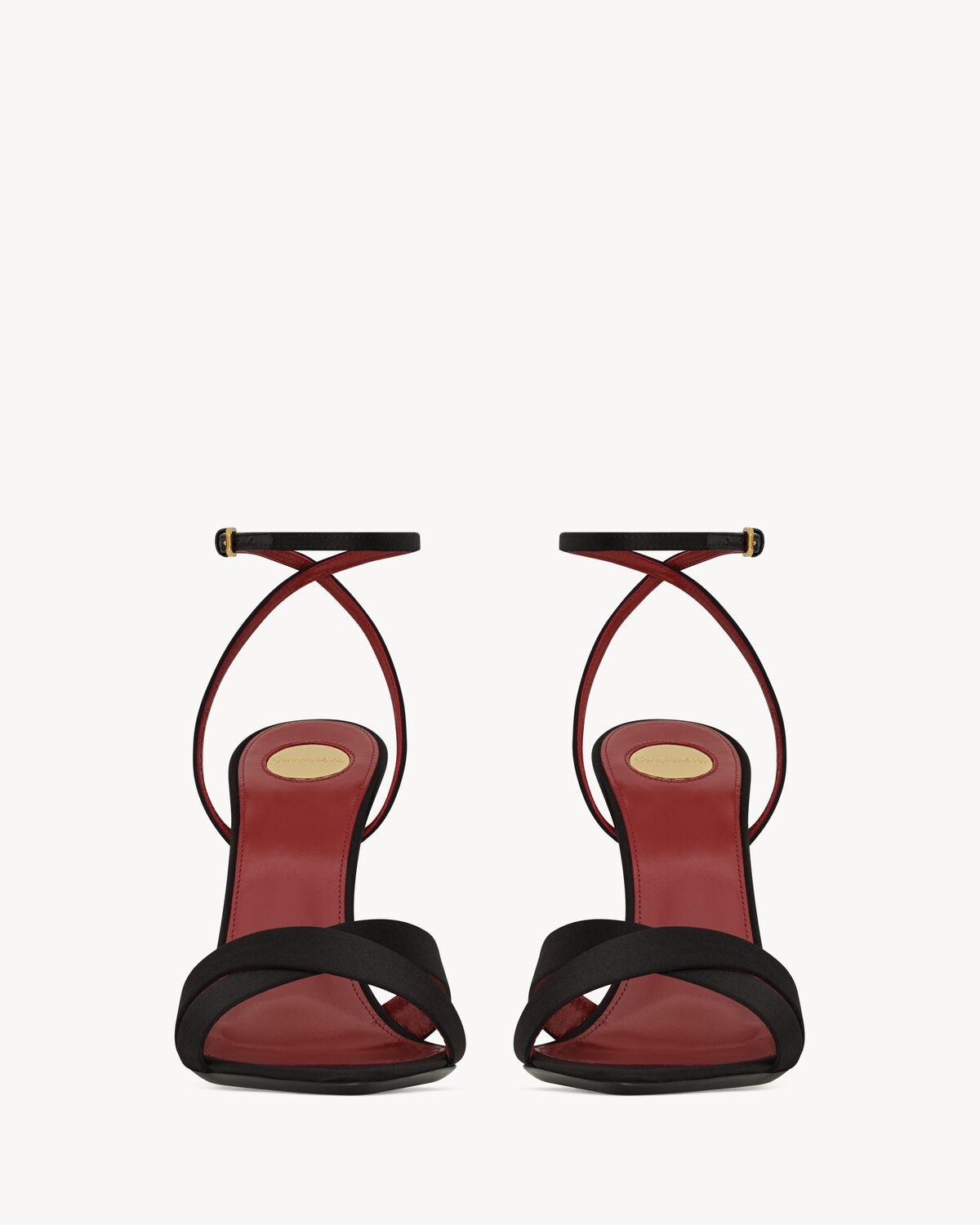 BIBI WEDGES IN SATIN CREPE - 2