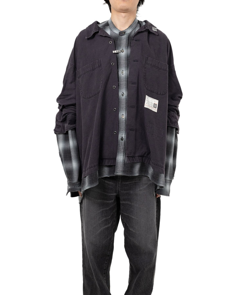 Maison MIHARAYASUHIRO Layered Long Sleeve Shirt outlook