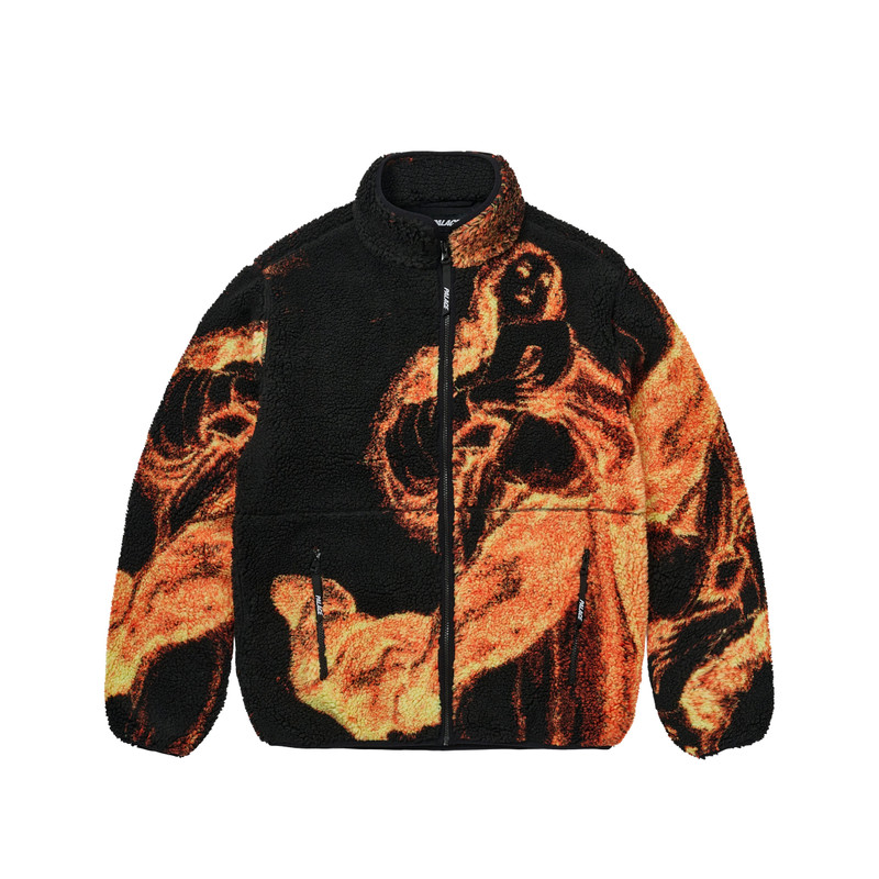 HOLY GRAIL FUNNEL FLEECE BLACK 1