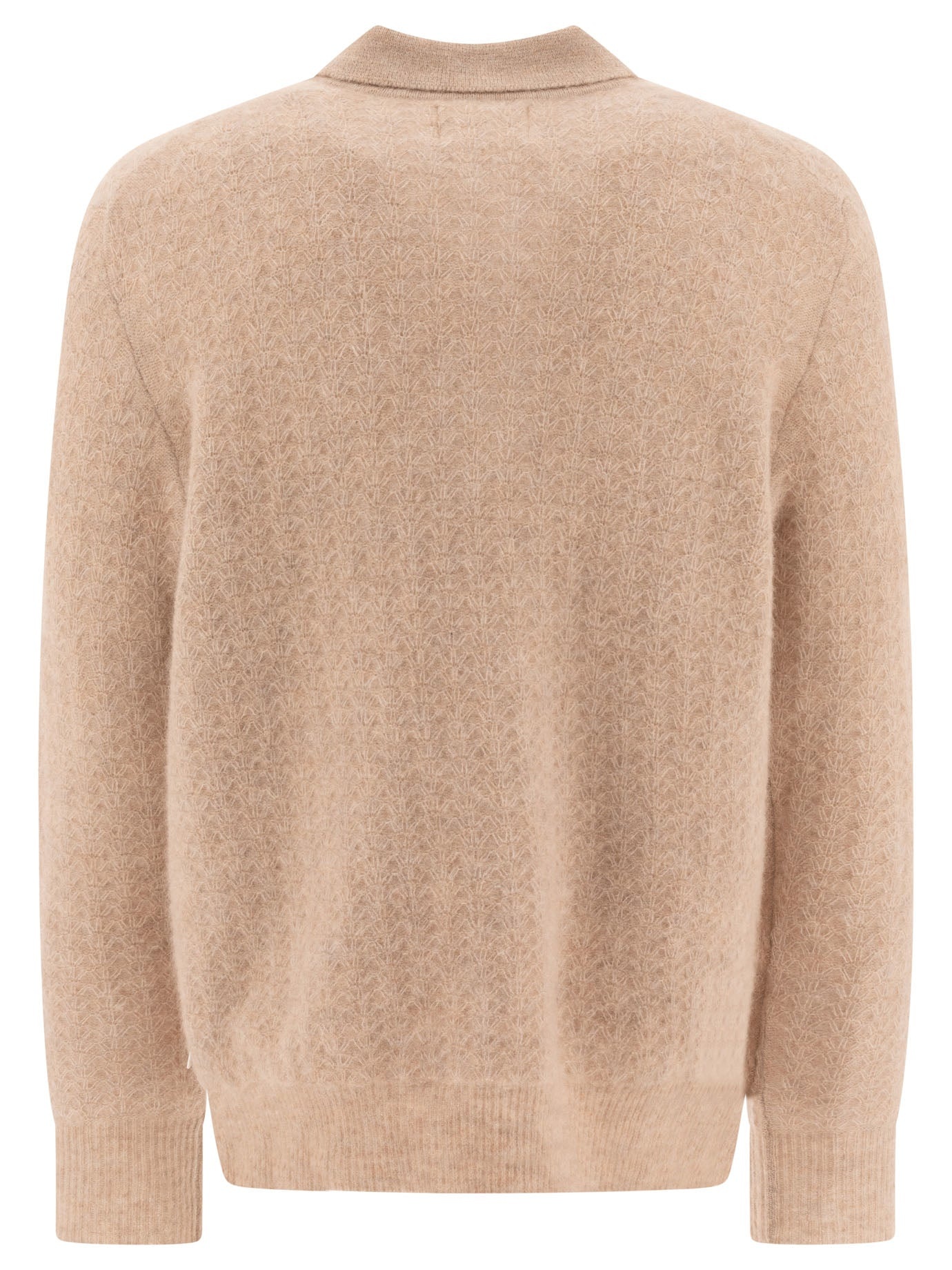 NN.07 - Nn.07 "alfie" Alpaca-blend Polo Sweater - 2