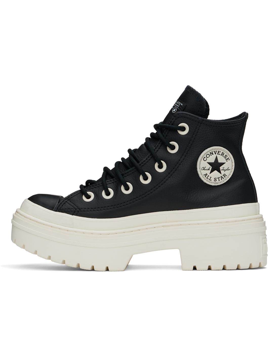 Black Chuck Taylor All Star Platform Waterproof Sneakers - 3